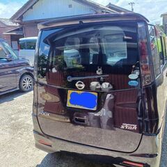 値下げ💴⤵️日産ル―クスハイウェイスターTチェーン　H22年式タ―ボ両側パワースライドドア　ナビ画面　アルミホィール夏タイヤ溝6～7mm1年使用　2駆動　の画像