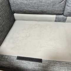 カウチソファ　ニトリ　3人掛けの画像