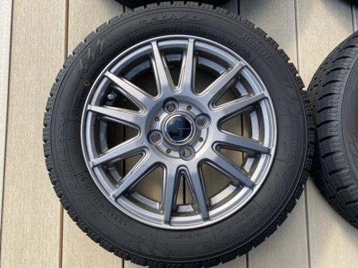 スタッドレスタイヤ　(TOYO)155/65/R14 1シーズンのみ使用
