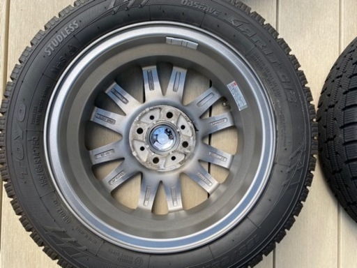 スタッドレスタイヤ　(TOYO)155/65/R14 1シーズンのみ使用