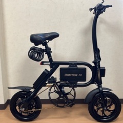 アクセル付き電動折りたたみ自転車