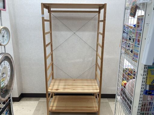 ユニットシェルフ　無印良品　パイン材