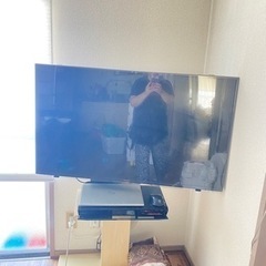 ［取引中］ソニー 43V型 液晶 テレビと棚ブラビア 4Kチューナー内蔵 Android TV機能搭載 の画像