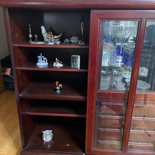 ヴィンテージ家具　古木調 収納棚 引き出しキャビネット