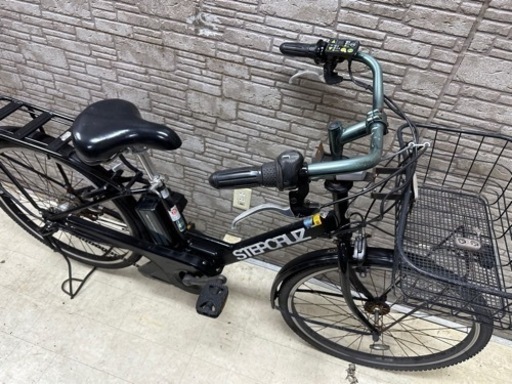 サマーSALE  東京23区配達無料　新基準 ブリヂストン ステップクルーズ　8.7Ah リチウム 電動自転車 中古　BS 505