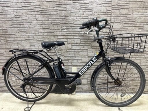 サマーSALE  東京23区配達無料　新基準 ブリヂストン ステップクルーズ　8.7Ah リチウム 電動自転車 中古　BS 505
