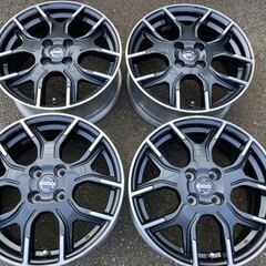 ノート ニスモ 純正 16インチ6.5Jインセット46 PCD100-4H◆ホイール4本セット◆キューブ、マーチ、ティーダ、ウイングロードなどにも！