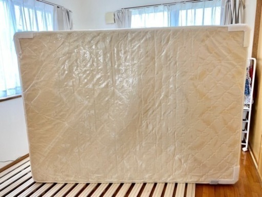 【受け渡し決定】ダブルサイズ コイルマットレス すのこマット