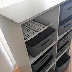 【0円】カラーボックスと引き出しのセット【お譲りします】の画像