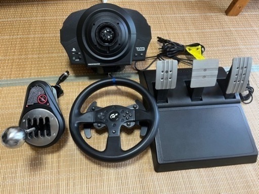 ハンコン　Thrustmaster T300RS＋TH8Aセット