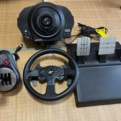 ハンコン　Thrustmaster T300RS＋TH8Aセット