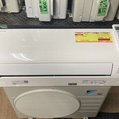 K04367　ダイキン　中古エアコン　主に6畳用　冷房能力　2.2KW ／ 暖房能力　2.2KW