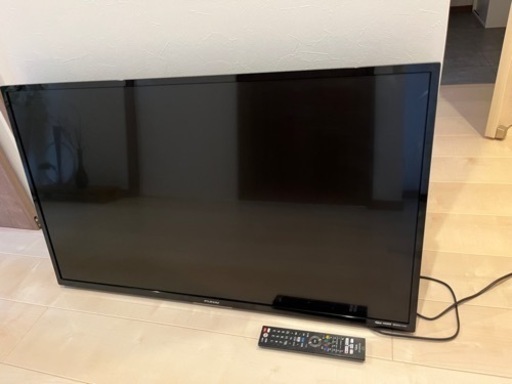FUNAI液晶テレビ　画面破損あり　43インチ