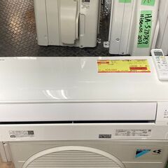 K04372　ダイキン　中古エアコン　主に6畳用　冷房能力　2.2KW ／ 暖房能力　2.2KW