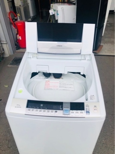 北九州市内配送無料　保証付き　HITACHI(日立)のタテ型洗濯乾燥機「ビートウォッシュ BW-D90TVE2