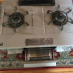 ノーリツ　ガス2口コンロ