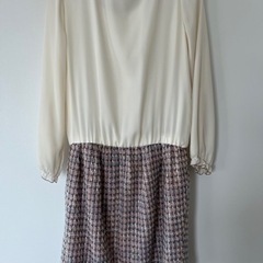 ツイードワンピースの画像