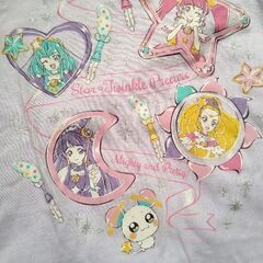 ユニクロＴシャツ　スタートゥインクルプリキュアの画像