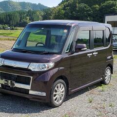 ☆現状販売or車検整備別途可能　格安☆　タントカスタム　カスタムXリミテッド　パワースライドドア　社外ナビ　地デジ　ETC　スマートキー　格安現状販売　別途車検登録可能　各種オートローン　カード決済　自社ローンブラック審査OK☆の画像