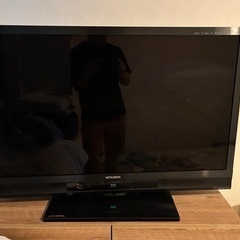 三菱液晶テレビ40V　HDD &ブルーレイ内蔵液晶（ジャンク）