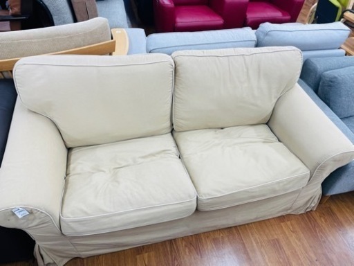 2人掛けソファー　ベージュ　5,280円