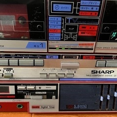 値下げ中⭐︎希少⭐︎SHARP GF-T3R テーブルコンポーネントシステム