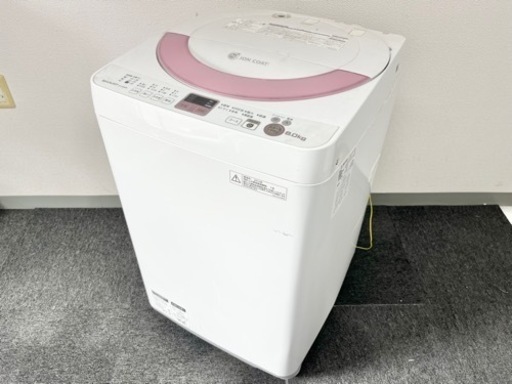 SHARP シャープ 全自動電気洗濯機 ES-GE60N-P 2013年製