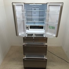 HITACHI 冷蔵庫 602L 2022年製 日立 HITACHI 冷凍冷蔵庫 602L フレンチ6ドア クリスタル