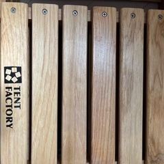 折りたたみラック　テントファクトリーの画像