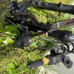 GPX400R フロントフォーク周り　キャリパーマスターシリンダー付きの画像