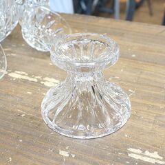 北大前! 札幌 引取 フルーツポンチボウル 食器 ガラス製 カップ6個付き 中古の画像