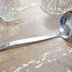 北大前! 札幌 引取 フルーツポンチボウル 食器 ガラス製 カップ6個付き 中古の画像