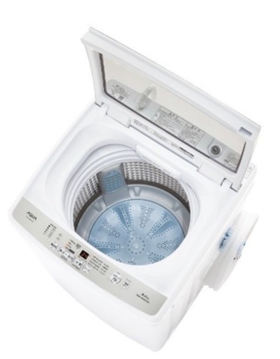 洗濯機　8kg AQUA 2022年　AQW-V8MBK