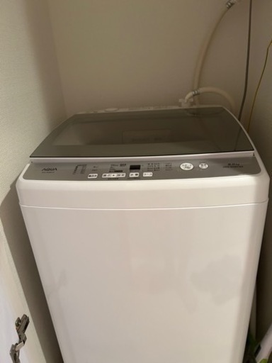 洗濯機　8kg AQUA 2022年　AQW-V8MBK