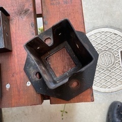 ウッドデッキ等に使う金具の画像