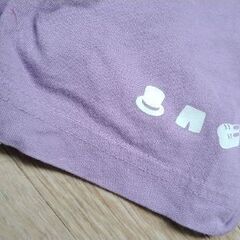 ユニクロＴシャツ　あつまれどうぶつの森　パープル120の画像