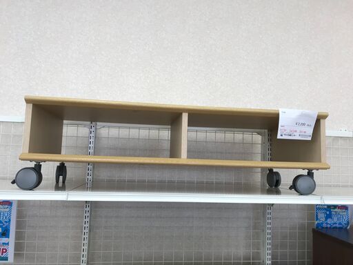 ★ジモティ割あり★  TV台 茶 H32×W108×D44 クリーニング済み KJ2386