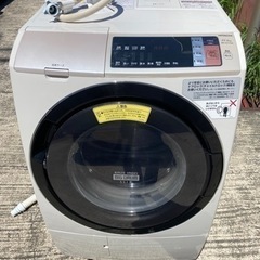 日立 ドラム式洗濯乾燥機 11.0kg 6.0㎏ BD-SV110A 2016年製 ○