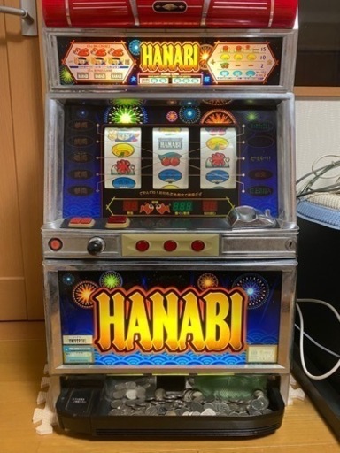 パチスロ実機　花火　HANABI　4号機