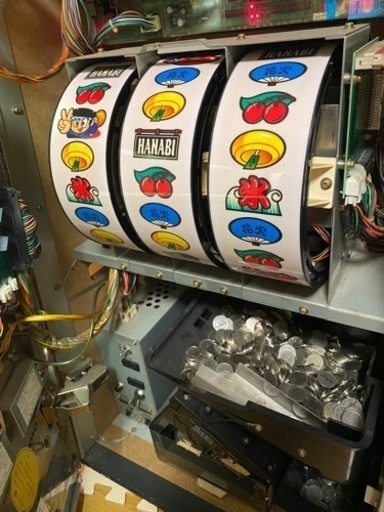 パチスロ実機　花火　HANABI　4号機　　　
