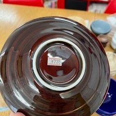 茶色プレート　4枚セットの画像