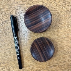 木の小皿　5個セットの画像