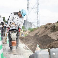 【高月収★35万/月】安定して稼げる！工事現場の現場作業員【景気に左右されない】　さくら市の画像