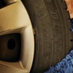 引取決定　自動車タイヤホイールセット４つセットの画像