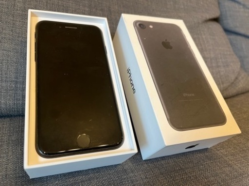 iPhone7 256GB ブラック☆付属品あり