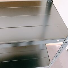 543 スチールラック ラック ブラック 黒 家具 事務用品の画像