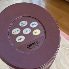 ZEPEAL タワー型扇風機【DAT-2171R】の画像