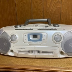 ステレオ　CD ラジオ　ダブルカセットレコーダーの画像