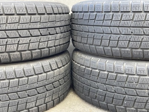 720-1）工賃込み！215/65R16ダンロップスタッドレス中古4本セット！
