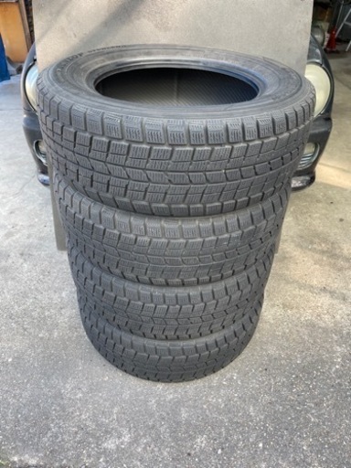 720-1）工賃込み！215/65R16ダンロップスタッドレス中古4本セット！